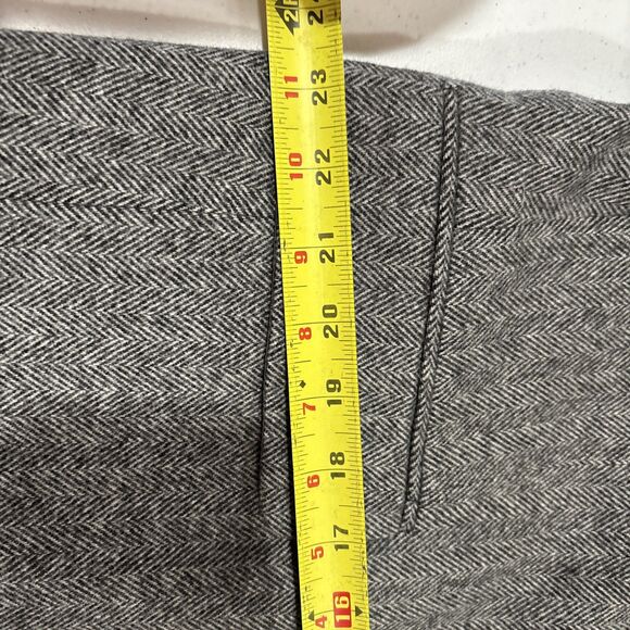 Gianfranco Ruffini Italy Mens Sport Coat Size 44R Herringbone Tweed Camel Hair - Picture 15 of 16